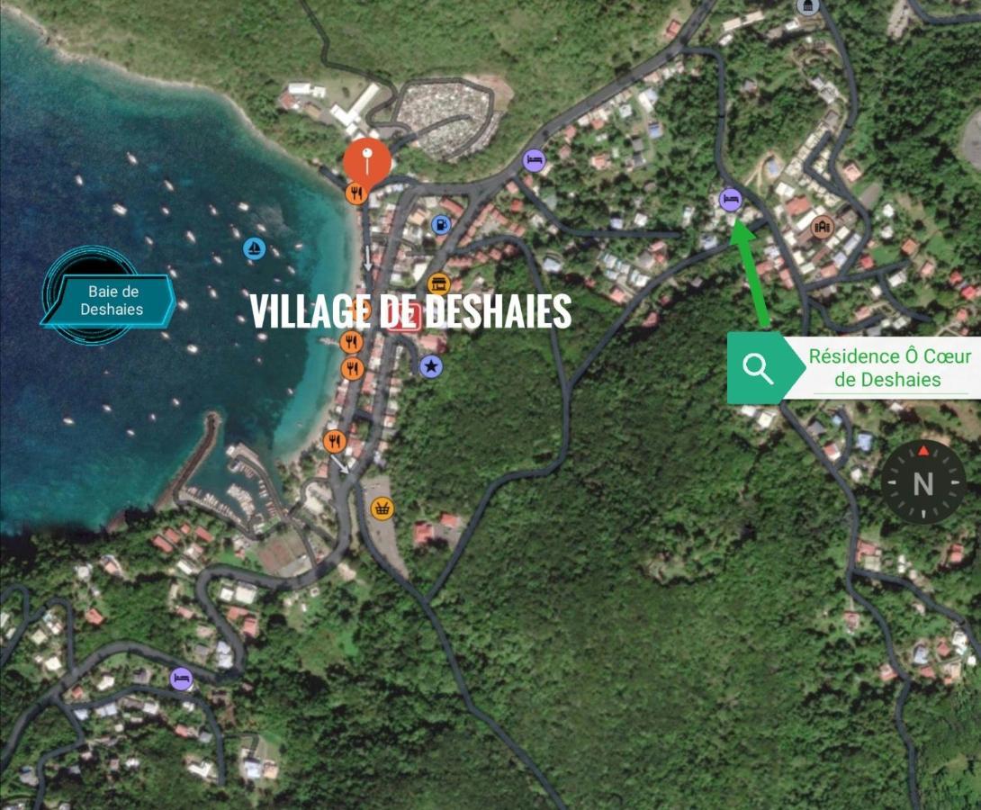 Studio Malacca, Malanga Et Majacudja - O Coeur De Deshaies Exteriör bild